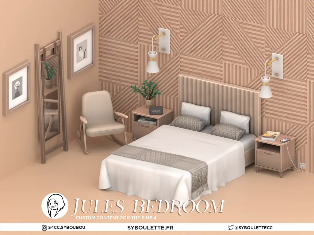 Скриншот мода Комплект для спальни Jules Bedroom